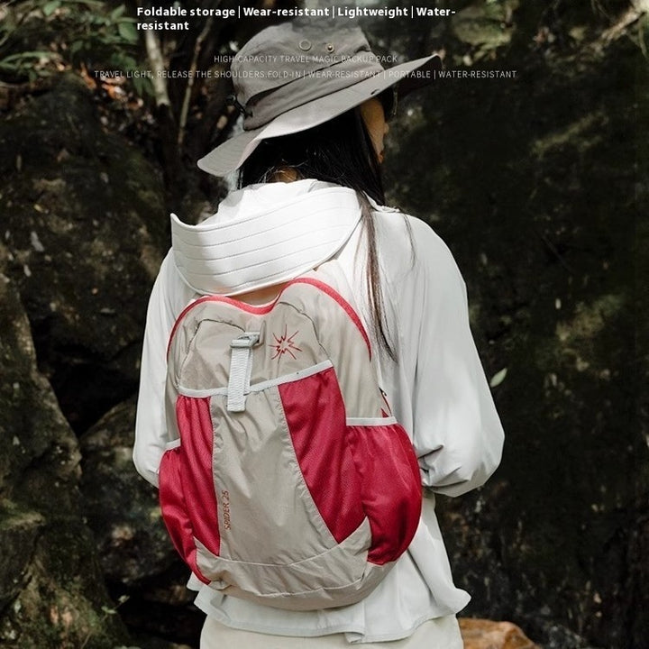 Portable Lightweight Mountaineering Backpack for Travel and Climbing