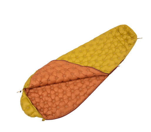 Outdoor Camping Mummy-style Color Block Sleeping Bag