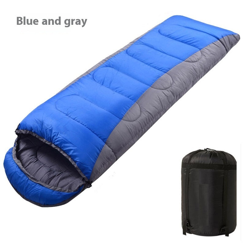 Thickened Warm Sleeping Bag Convenient for Outdoor Travel and Camping