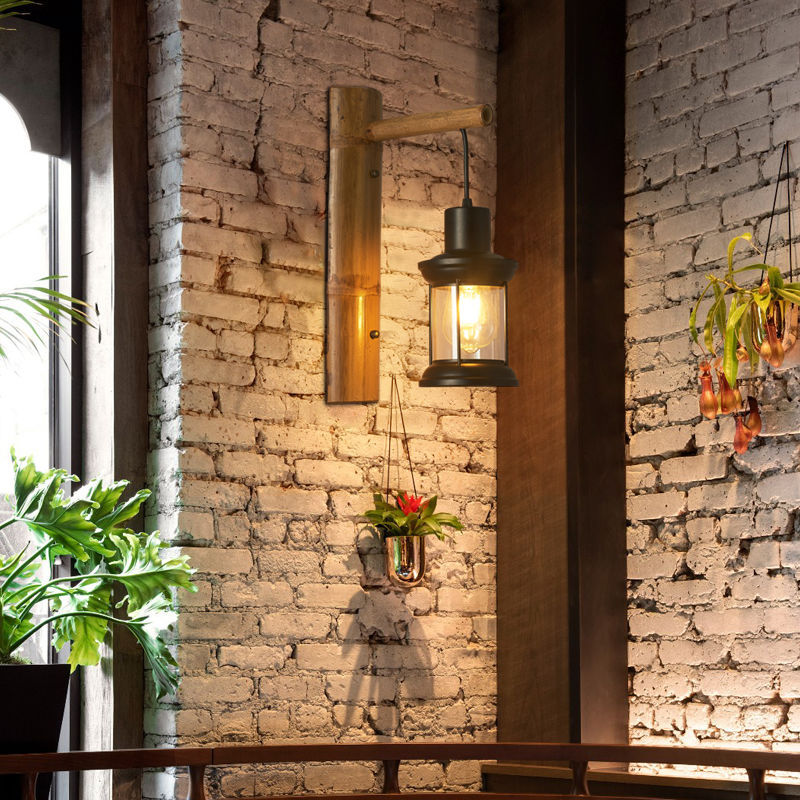 Retro Horse Lantern Wall Lamp For Home And Inn Decor