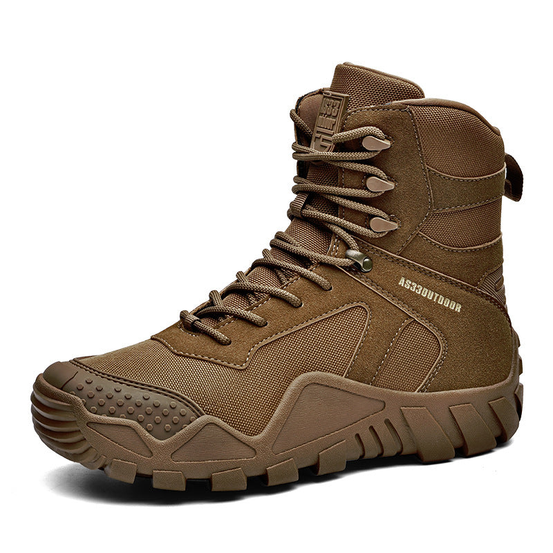 High-Top Tactical Outdoor Hiking Boots For Men